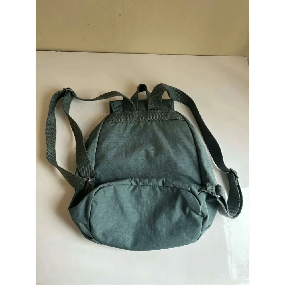 Kipling Queenie Light Aloe Green Backpack without Keychain